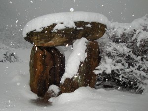 Neolithic dolmen at Santa Elena