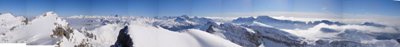 Pico del Chinebral summit Panoramic summit views - click for a larger picture