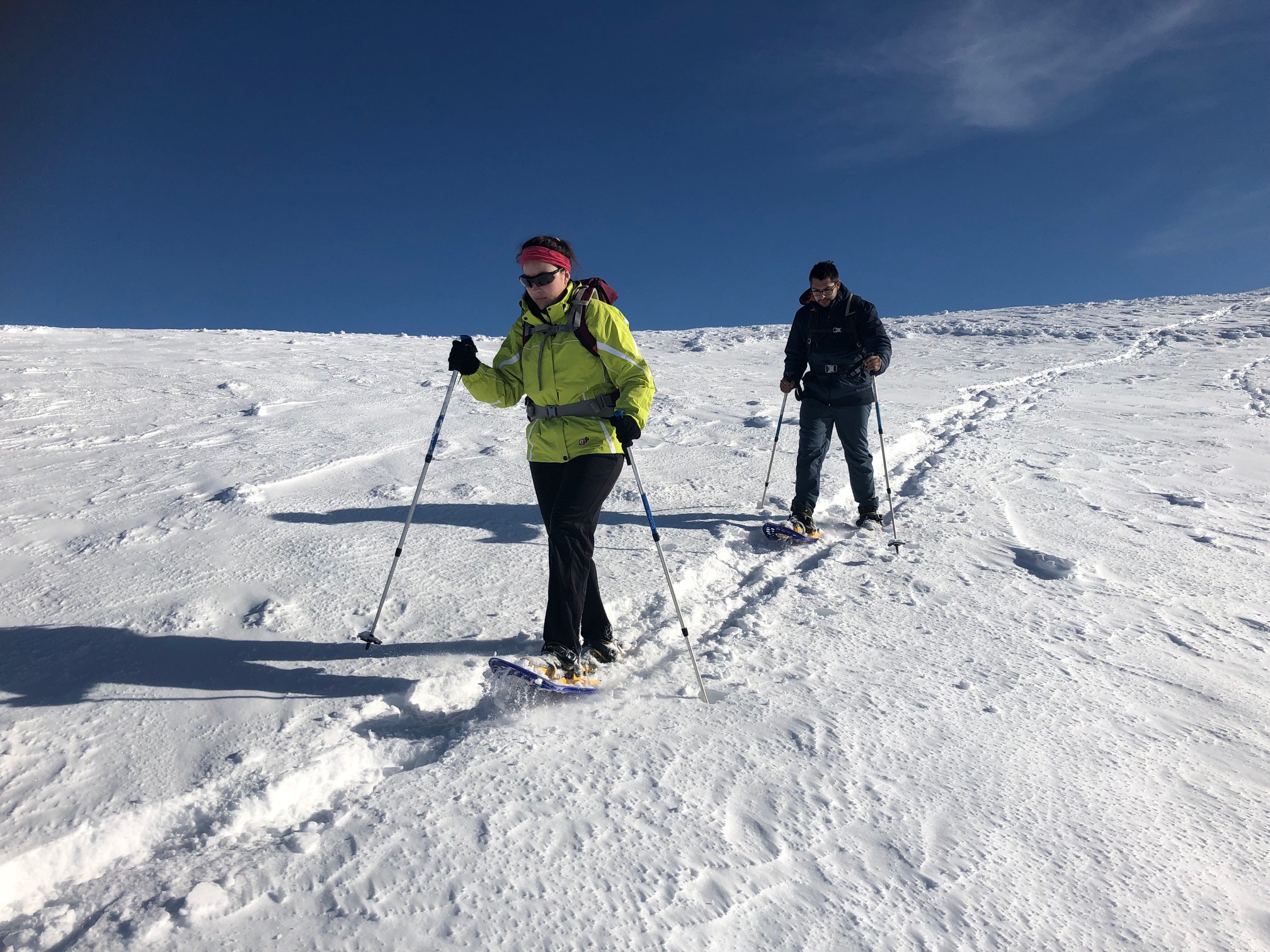 First skiing and snowshoeing trips of the winter IMG_4119 Blogging