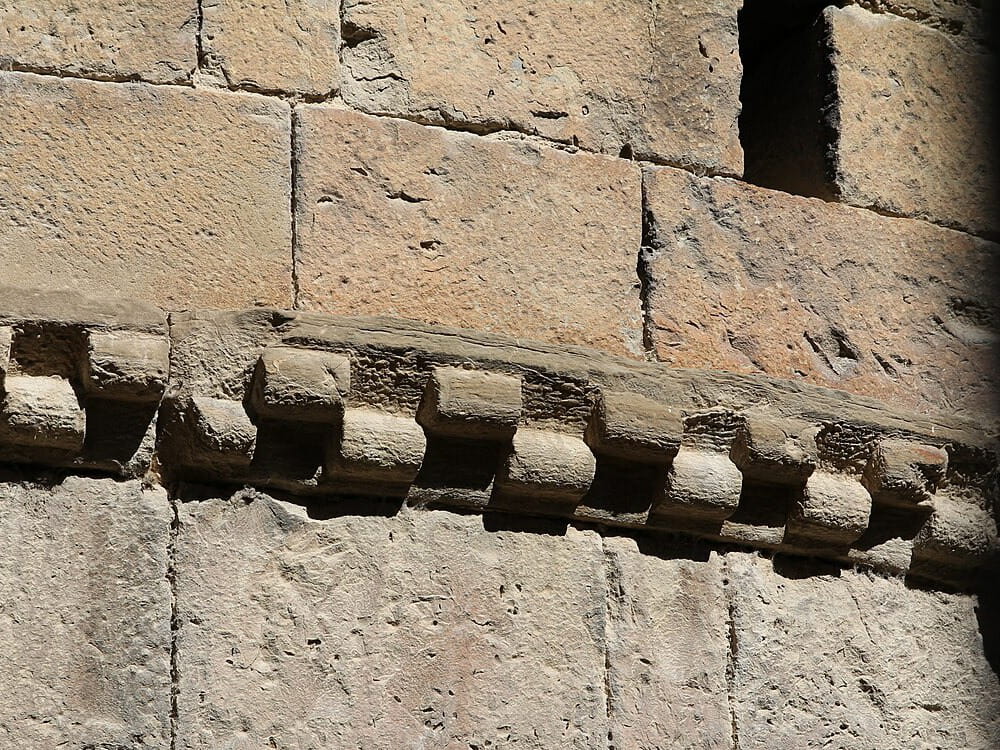 Ajedrezado_jaqués Stone pattern in Jaca