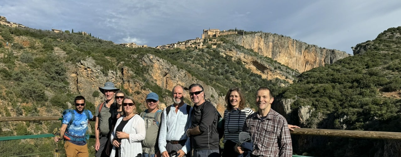 Alquezar hiking