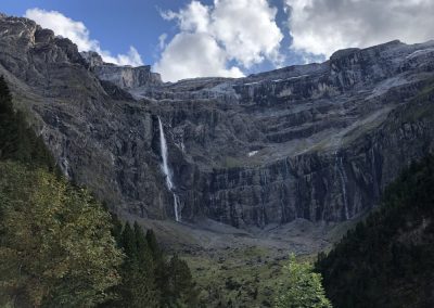 Gavarnie waterfall