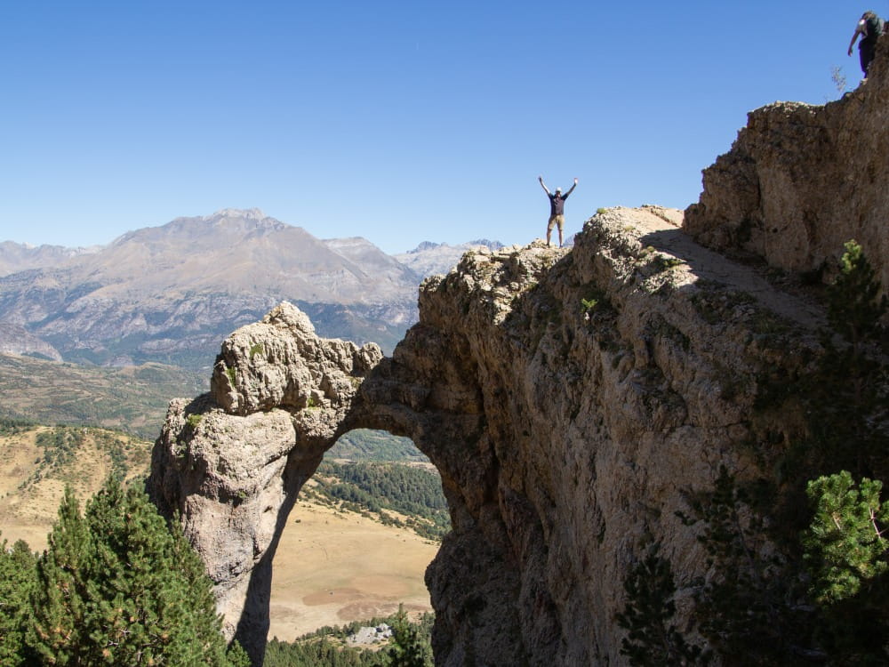 Guided holiday in September in the Pyrenees (10) Ordesa views from Pelopin summit