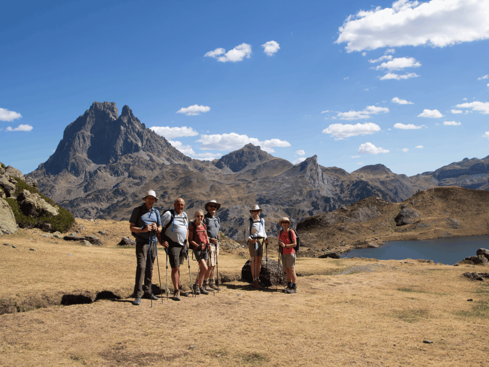 Guided holiday in September in the Pyrenees (13) Ordesa views from Pelopin summit