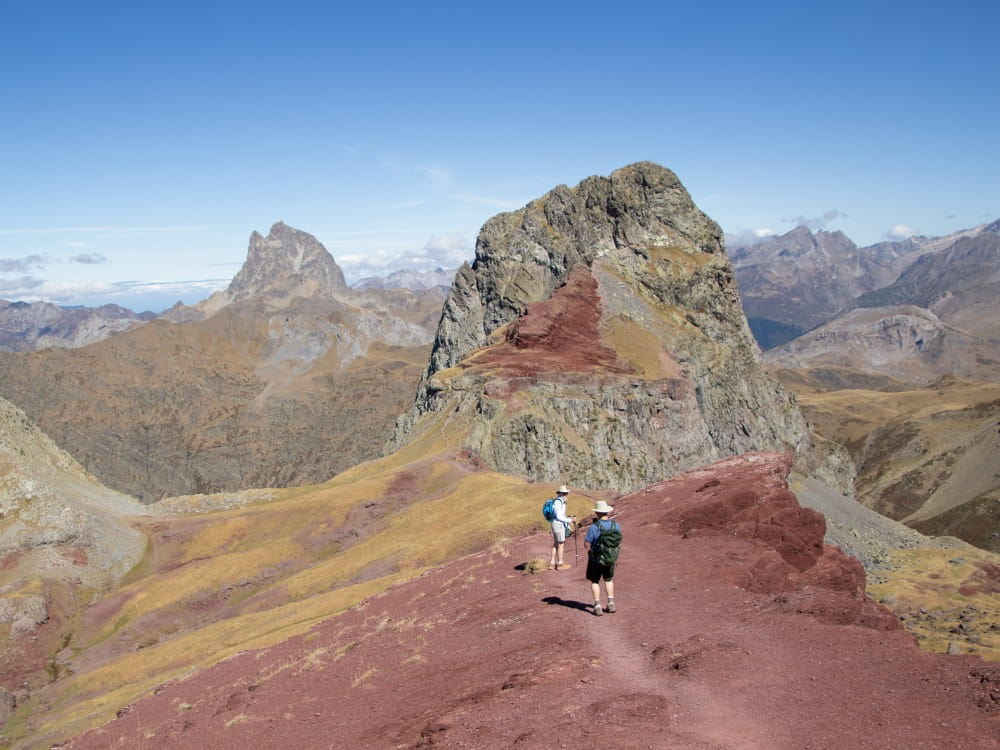 Guided holiday in September in the Pyrenees (7) Ordesa views from Pelopin summit