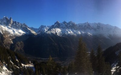 A day hiking on the Tour de Mont Blanc