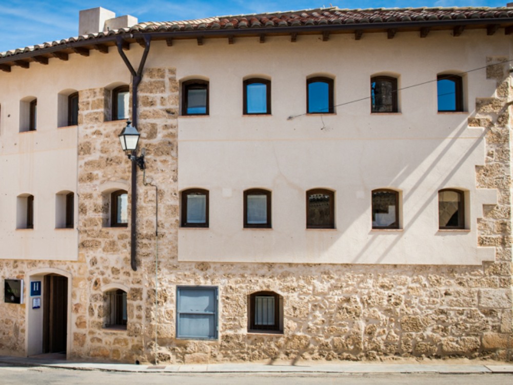 Historic former paper mill housing Hotel Fábrica de Solfa