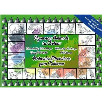 Pyrenees Wild Animals Colouring Book