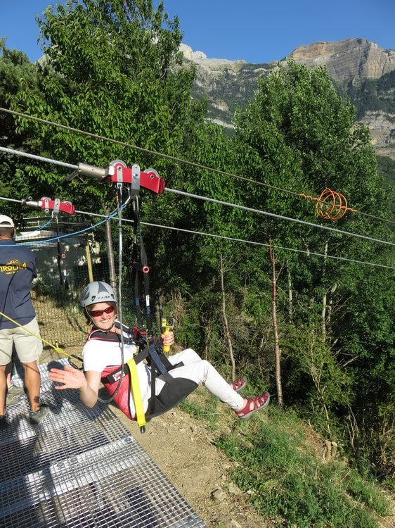 Pyrenees-Zip-Line-01-min Anna ready to go!