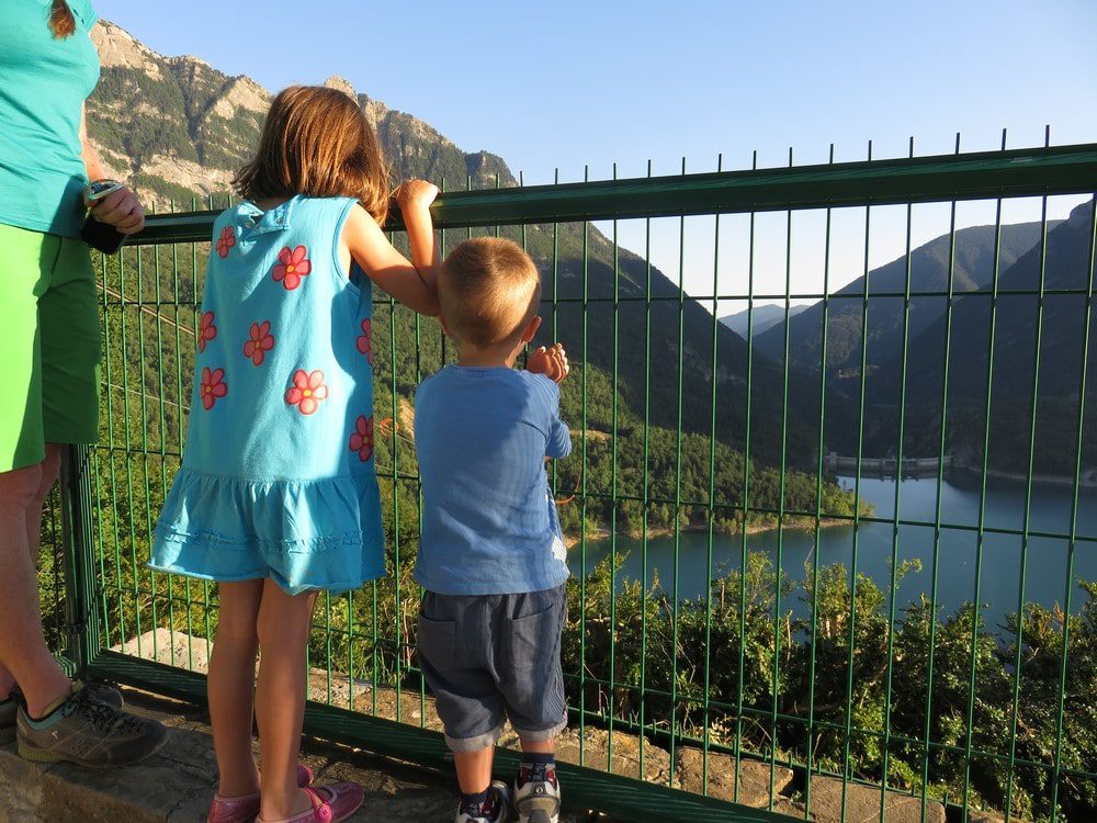 Pyrenees-Zip-Line-06-min Isabel and Christopher wishing they were a bit taller and heavier