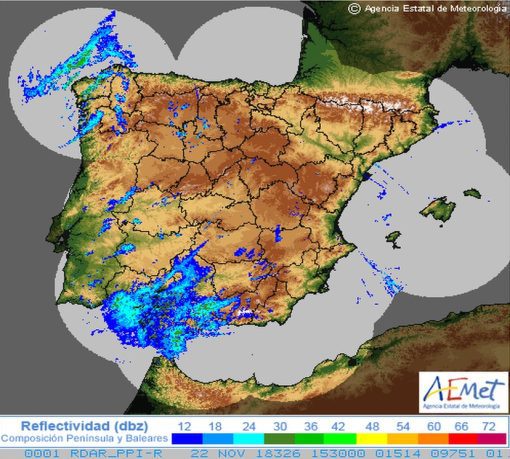 Weather forecast in the Spanish Pyrenees