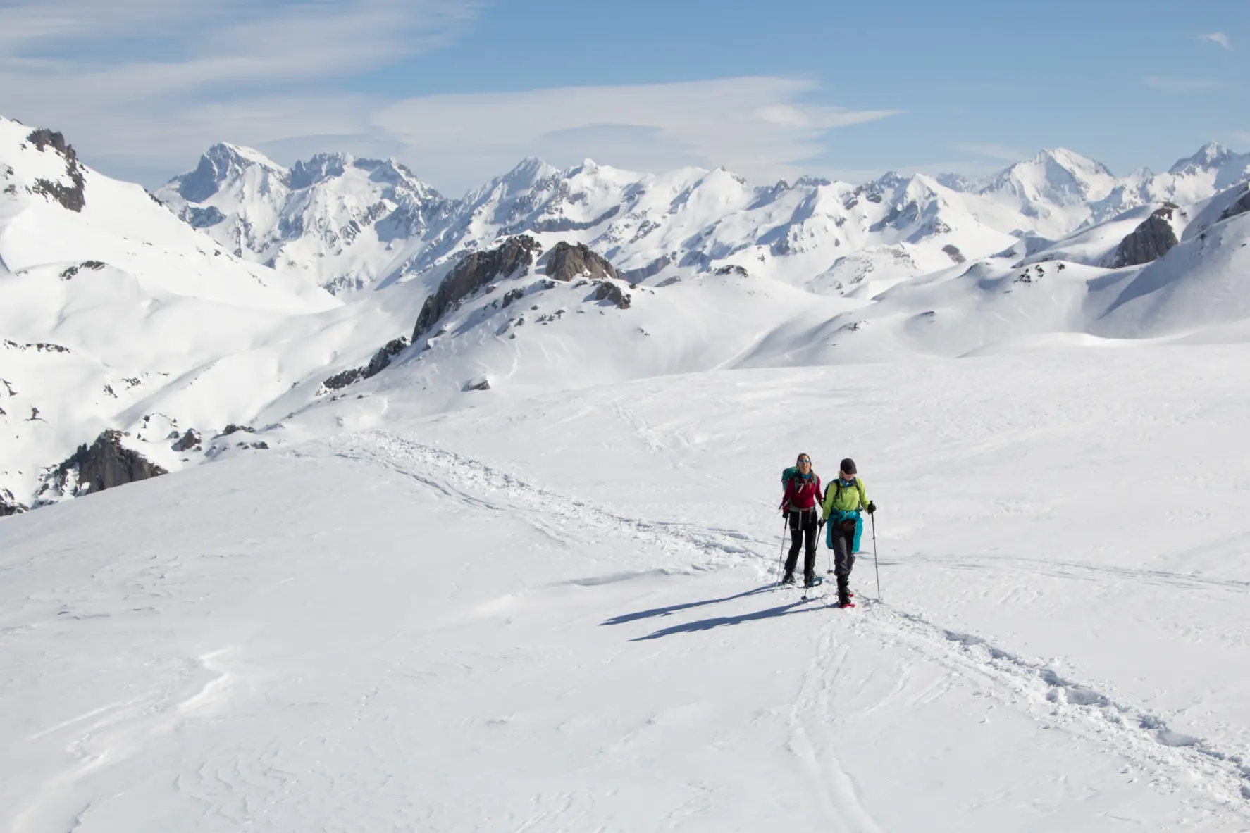 Snowshoeing in the Pyrenees guided walking holiday