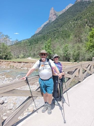 Riverside walking in the Bujaruelo Valley