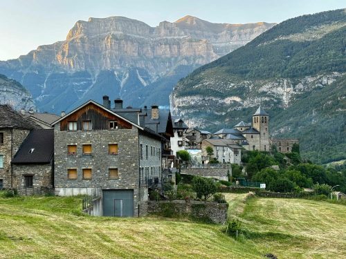 Torla, the main door of Ordesa National Park