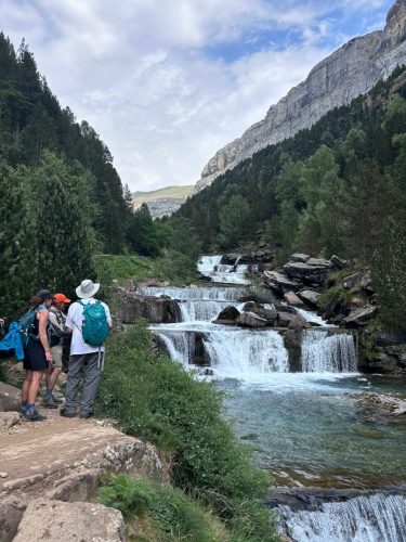 Waterfalls in Ordesa