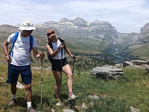 Monte Perdido views in Ordesa National Park