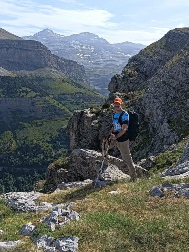 Vewpoint above the Ordesa Valley.