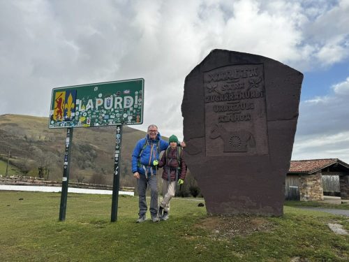 The col de Lizarrieta on the French border
