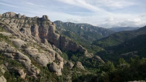 Views over the Puertos de Beceite
