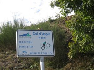 Col du Aspin - get the legs going!